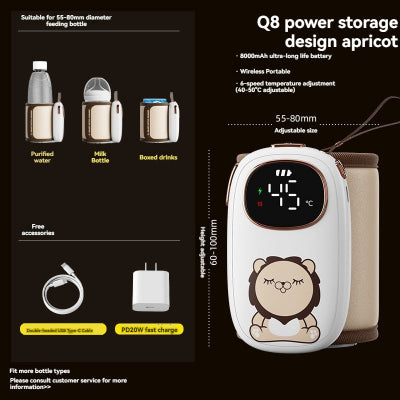 chauffe biberon action