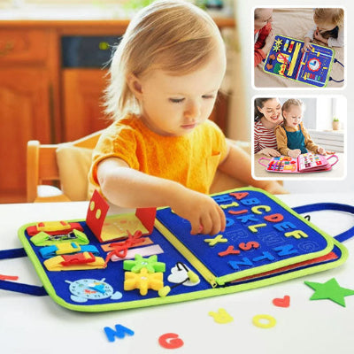 enfant avec livre Montessori