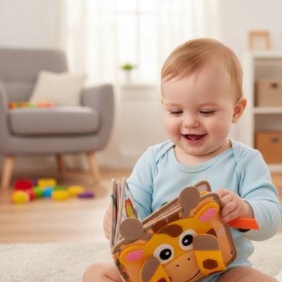 Livre bebe en tissus