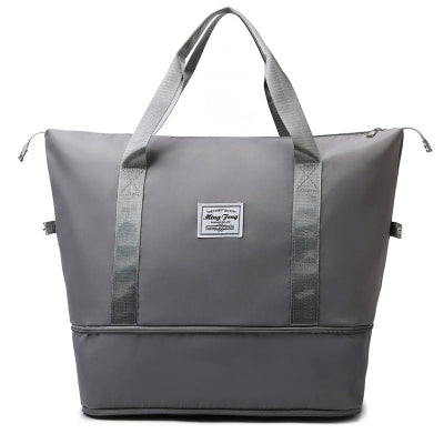 sac à langer bébé - gris