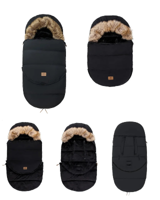 chancelière bébé noir - grand froid