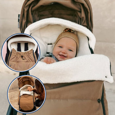 Chancelière pour poussette beige - bébé
