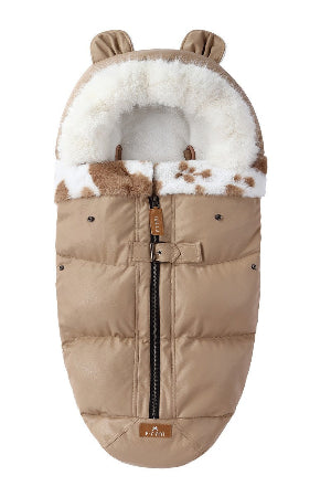 chancelière poussette pour hiver - racine de lotus