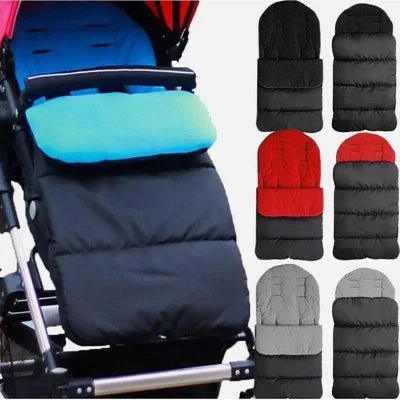 Chancelière Poussette - StrollerFootmuff™ - Bleue clair - Bébé Touriste