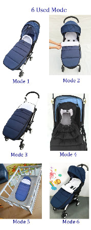 utilisation chancelière pour poussette 