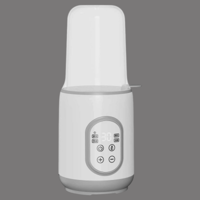 chauffe biberon nomade 8 en 1 - chauffe lait blanc gris