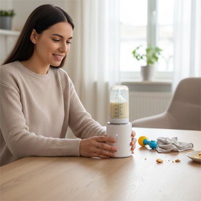 Chauffe biberon nomade