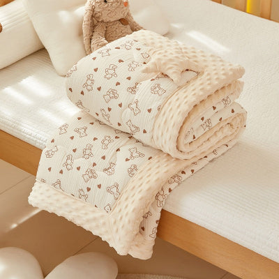 couverture-bebe-beige-ours-amour