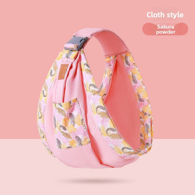 écharpe de portage rose - porte bébé