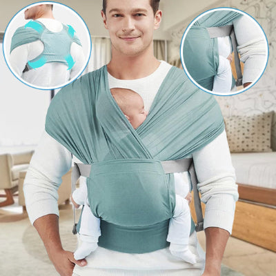 sécurité écharpe de portage verte