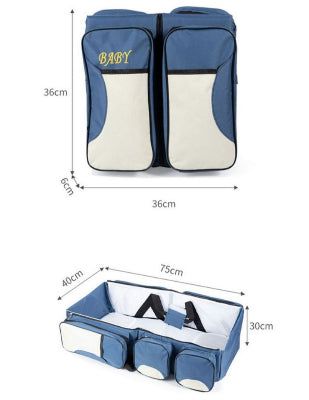 lit de voyage pour bébé - berceau et babybag - dimensions
