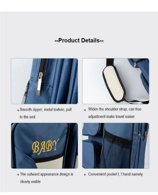 lit de voyage pour bébé - berceau et babybag - détails