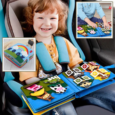 livre éducatif Montessori fille voyage