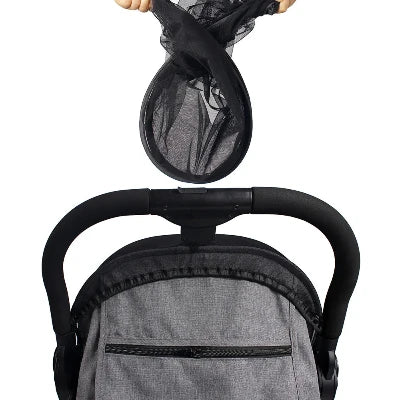 moustiquaire poussette - Bébé Touriste- noir pliable