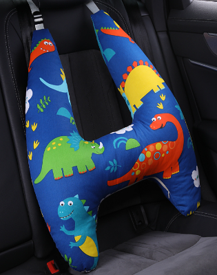 Oreiller de voyage rouge