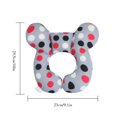 oreiller cervical bébé gris boulines dimensions