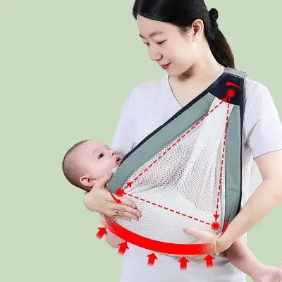 Porte Bébé - BabyCarrier™ - Vert avocat - Bébé Touriste