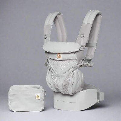 Porte Bébé - BreathBabyBag™ - Gris - Bébé Touriste