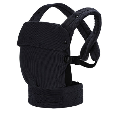 porte bébé physiologique noir - portage avant