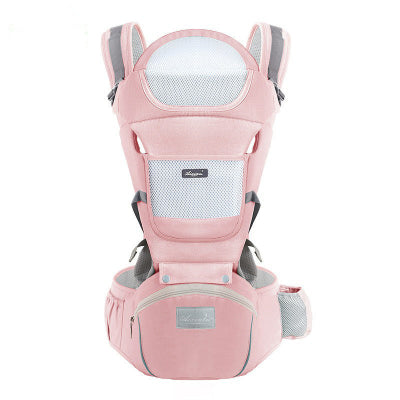 porte bebe rose en coton pure