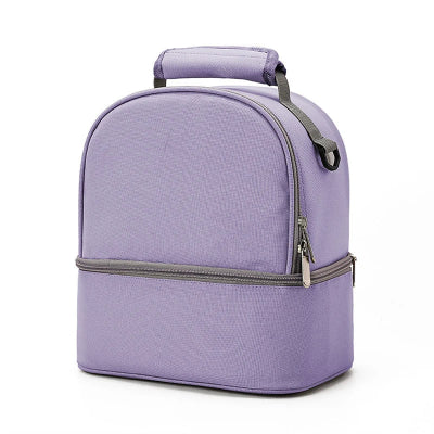 Porte biberon portable violet - sac à langer