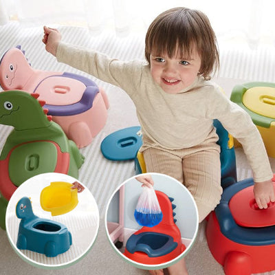 POT BEBE DINOSAURE dans son fonctionnement