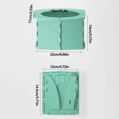 pot toilette bébé - Bébé Touriste - pot dimensions