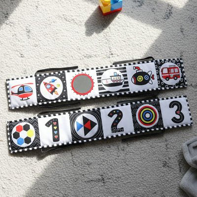 Livre bébé en tissus | Sensoriel Éducatif™