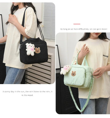 sac a langer - variantes noir et verte