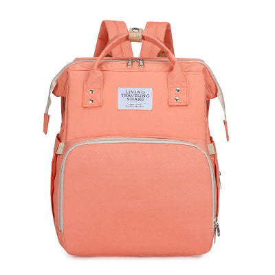 sac a langer rose - lit bébé de voyage